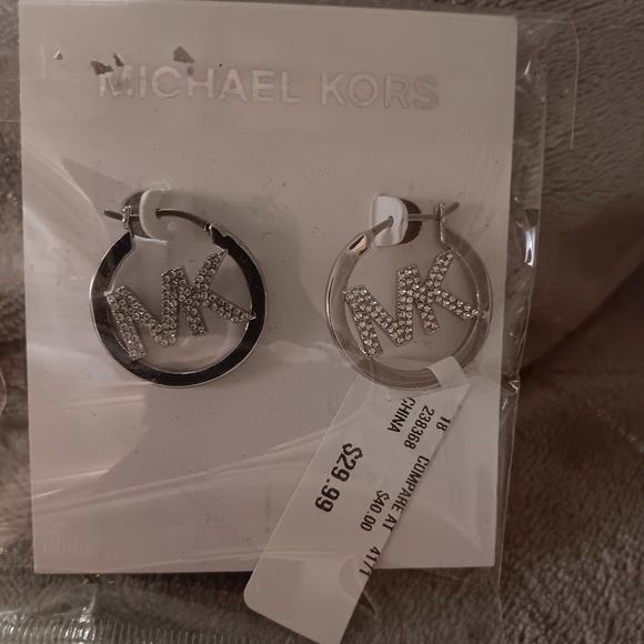 Michael Kors Jewelry - Michael Kors NWT rhinestone earrings.